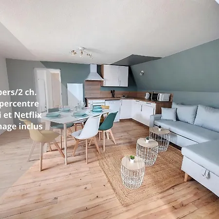 Apartment Le Pic*wifi*netflix*menage Inclus Bagneres-de-Bigorre